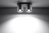 Downlight LAMPA sufitowa SL.0055 metalowa OPRAWA tuby szare