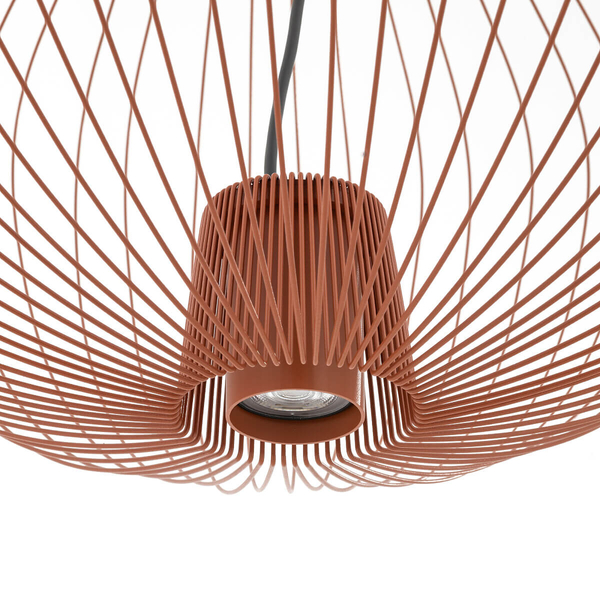 Wisząca lampa druciana PUMPKIN 11494 salonowa terakota