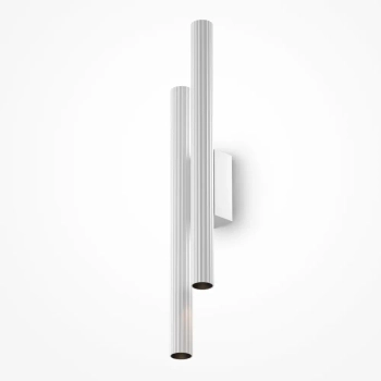 Podwójna lampa ścienna Calipso C082WL-24W2.7K-W LED 24W 2700K biała