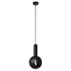 Lampa zwisowa Vitrum 41108 ball do salonu bubble metalowa czarna