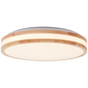 Skandynawska lampa sufitowa Laskos G99525/75 LED 22W 3000K biała drewniana