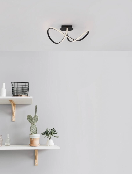 Sufitowa lampa natynkowa CHIAPAS LE42836 LED 23W czarna biała