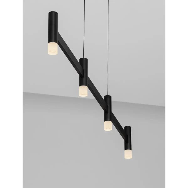 Lampa wisząca nad wyspę CORVETA LE45428 LED 17W 2700K czarna