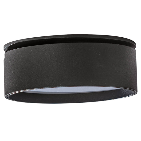 Wpuszczana lampa Mona LED 18W 3000K do zabudowy czarna