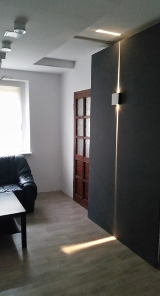 Kinkiet do salonu Mollis 616002203 Elkim LED 2W 4000K square czarny