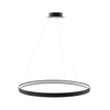 Pierścieniowa lampa wisząca CIRCLE LA0721/1-BK LED 50W 3000K ring czarny