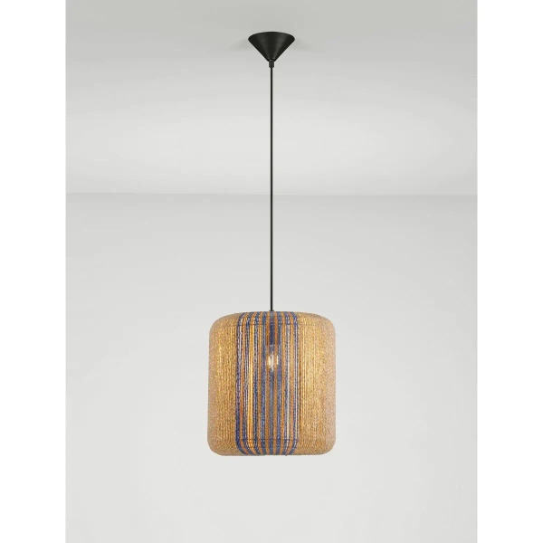 Skandynawska lampa wisząca ZORTINA LE45350 drewniana
