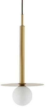 Lampa wisząca Art Deco LE42891 Luces Exclusivas kula do holu złota