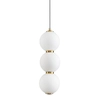 Kulista lampa wisząca PERLA ST-CP231222-3L gold LED 12W 3000K złota biała