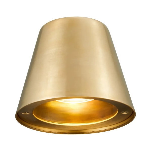 Elewacyjna lampa ścienna Aleria 2019131035 IP44 mosiądz