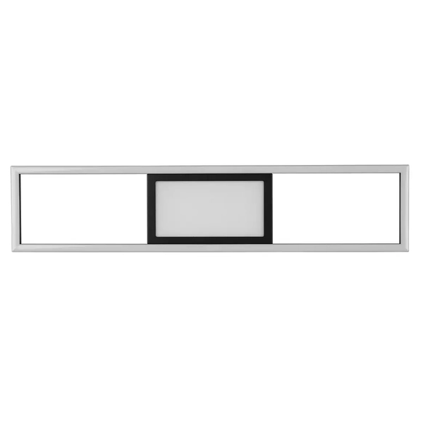 Plafon nasufitowy Rigido R67172132 LED 22W 2700-6000K prostokąt czarna