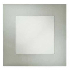 Wpust LAMPA sufitowa HL685L 02127 Ideus podtynkowa OPRAWA metalowa LED 12W 6000K kwadratowa satyna