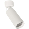 Spot LAMPA sufitowa MICA ML6087 + ML6093 Milagro metalowa OPRAWA tuba + pierścień biały chrom