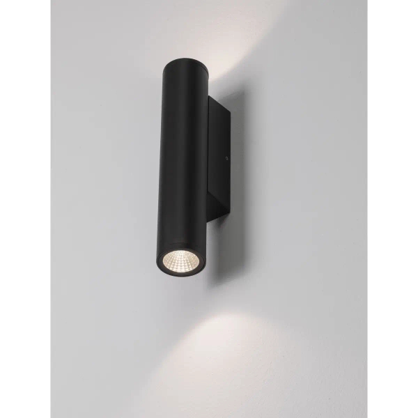Okrągła lampa ścienna TERVONA LE75241 LED 6W 3000K IP65 antracyt