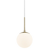 Lampa wisząca Grant 2010553035 Nordlux kula ball biała