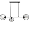 Zwis na listwie Madam 32370 czarna lampa wisząca metalowe pręty
