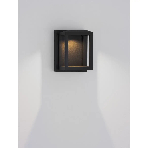Kinkiet ścienny zewnętrzny ORVENZA LE75188 LED 9W 3000K IP65 czarna