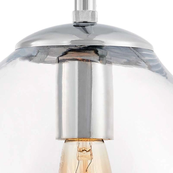 LAMPA wisząca AVIA S 10411109 Kaspa szklana OPRAWA zwis przezroczysty