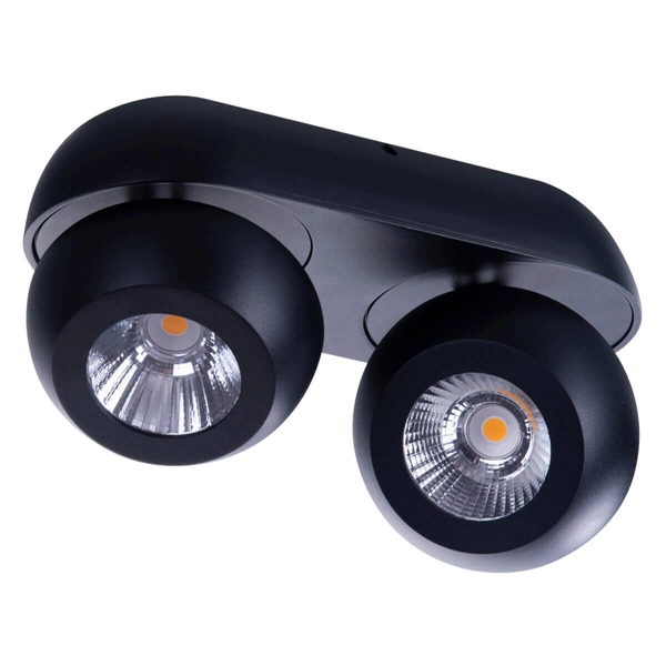 Przysufitowa lampa podwójna OJOS AZ4199 Azzardo LED 16W 3000K czarny