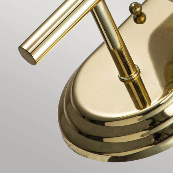 Ścienna lampa Malibu FE-MALIBU1-BATH-PB Feiss IP44 polerowany mosiądz