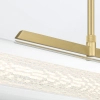 Wisząca lampa szklana tuba Espada QN-ESPADA-LP-BG LED 38W 3000K złoty