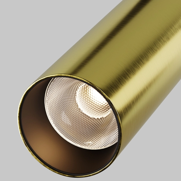 Szynowa lampa magnetyczna Focus TR032-2-12W3K-M-BBS LED 12W 3000K tuba mosiądz