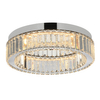 Kryształowa lampa sufitowa SPARK AZ5783 Azzardo LED 30W 3000K chrom