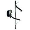 Spiralny kinkiet ścienny TWIST ML1058  LED 12W 4000K do kuchni czarny