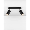 Podwójna regulowana lampa sufitowa ZENFARO LE45677 czarna