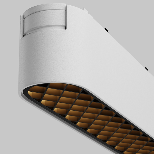 Lampa do szyny magnetycznej Basis TR084-1-6W3K-W LED 6W 3000K podłużna biała