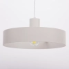 Kuchenna lampa zwisająca Rif L 41436 okrągła nad wyspę szara beżowa