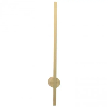 Minimalistyczny ledowy kinkiet TROY W90477-60GD LED 8W 4000K belka złoty