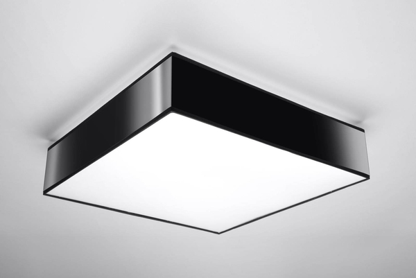 Plafon LAMPA sufitowa SL.0139 kwadratowa OPRAWA natynkowa czarna