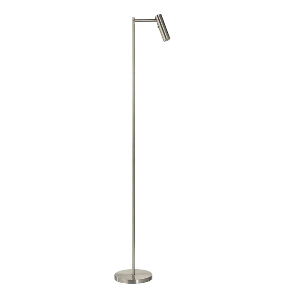 Lampa podłogowa Dedicated Reader 98116 LED 4W 3000K tuba nikiel