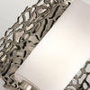 Kinkiet ścienny Silver Coral KL-SILVER-CORAL1 Kichler tuba srebrny