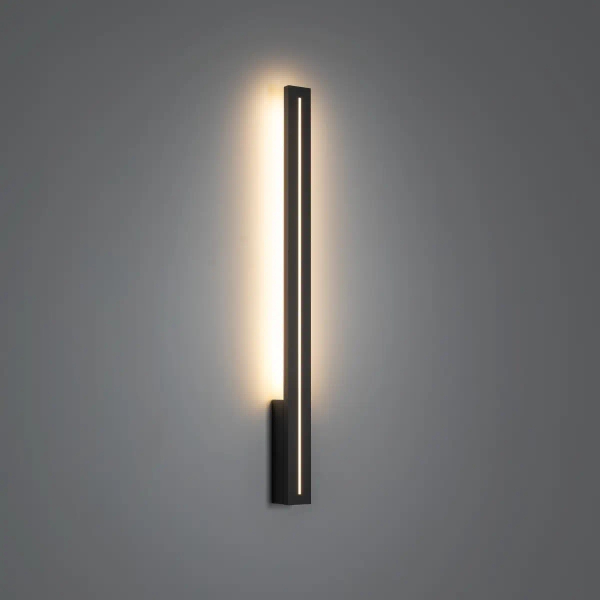 Liniowa lampa zewnętrzna ścienna Linea S 18175 LED 3000K IP65 szary