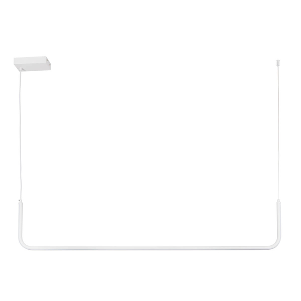Wisząca lampa nad wyspę Minima MP0095-L120_WH LED 20W 3000K listwa metal biały