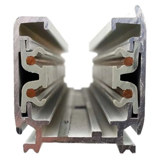 Szynoprzewód sufitowy 2 m Aluminum 4 wires Track MHT1-200-WH Maxlight 3-fazowa LISTWA ścienna natynkowa 230V biała