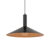 Wisząca lampa Capri 41008 Sigma do jadalni disc zwis czarna miedziana