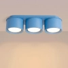 Potrójna lampa sufitowa MODO błękitna SL.2488 3xGx53 dekoracyjna