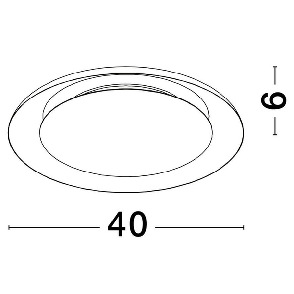 Przysufitowy plafon sypialniany CAPINOTA LE44799 LED 24W 2700-4000K biały