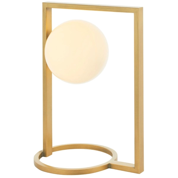 Lampa podłogowa frame L&-192494 Light& szklane kule złota