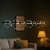 Molekułowa lampa wisząca Atola ML2244 LED 19W 4000K bubbles czarna