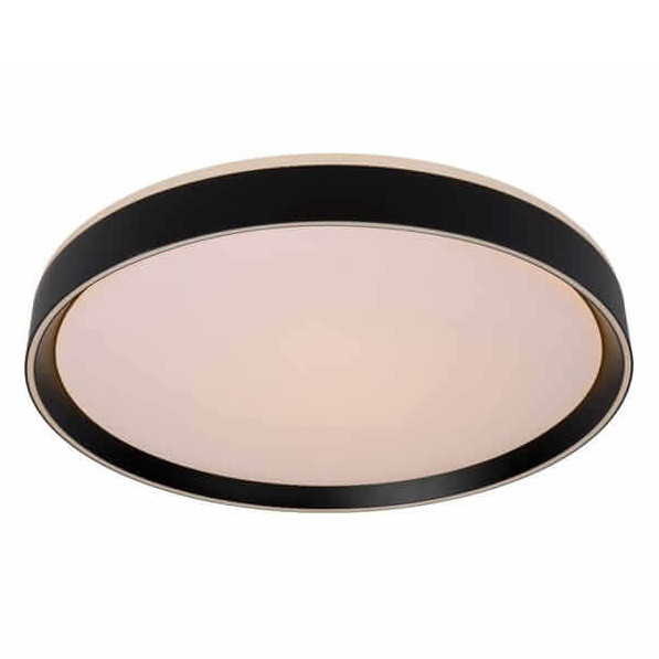 LAMPA sufitowa NURIA 79182/36/30 Lucide plafoniera OPRAWA okrągła natynkowa LED 36W 2700K plafon czarny