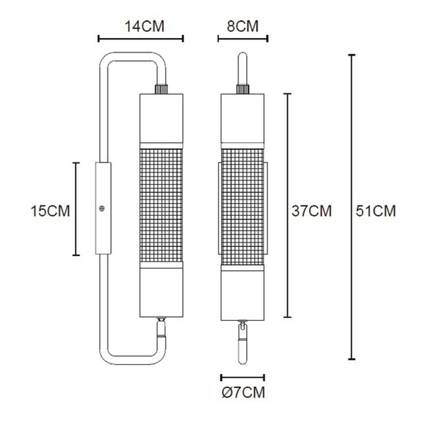 LAMPA ścienna CALIXT 05233/01/30 Lucide industrialna OPRAWA metalowy kinkiet czarny