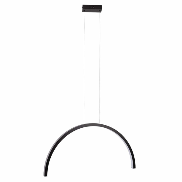 Lampa wisząca do jadalni Trioarc P0519 Maxlight LED 21W 3000K łuk czarny