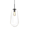 Loftowa lampa wisząca Pear 7797 przezroczysta kropla do salonu