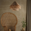 Drewniana lampa wisząca boho Preveli PRE0129 rattan drewniany