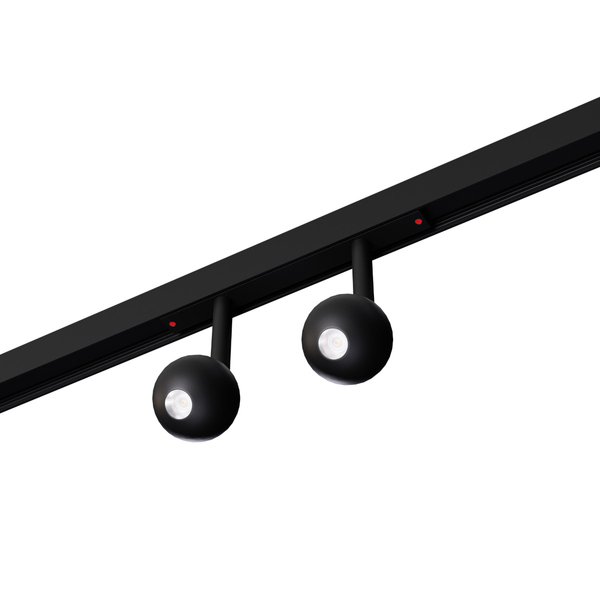 Lampa sufitowa magnetyczna NOXE MYL.00523 LED 17W 3000K podwójna czarny