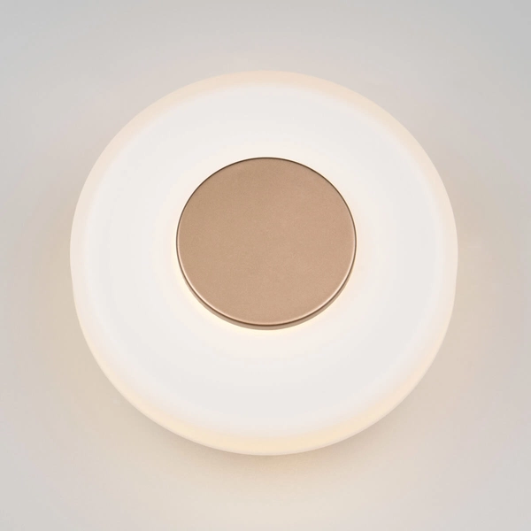 Ścienny kinkiet CELESTE 254910165 Trio LED 10W 3000K okrąg biały brązowy